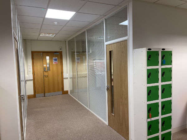 Framed Glass Meeting Room For Arc Primary Care