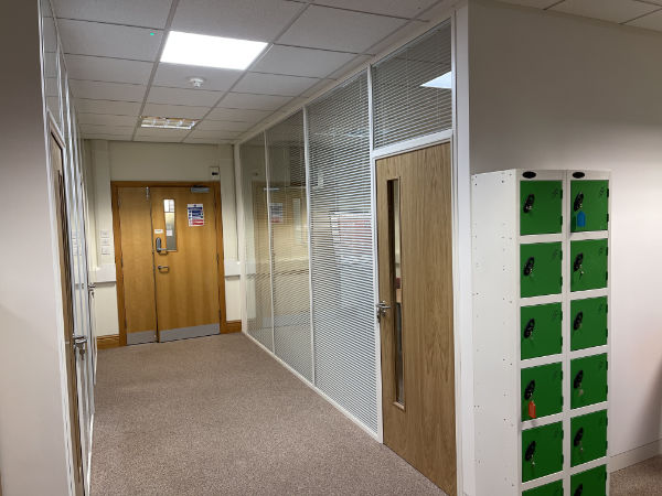 Framed Glass Meeting Room For Arc Primary Care Image 1