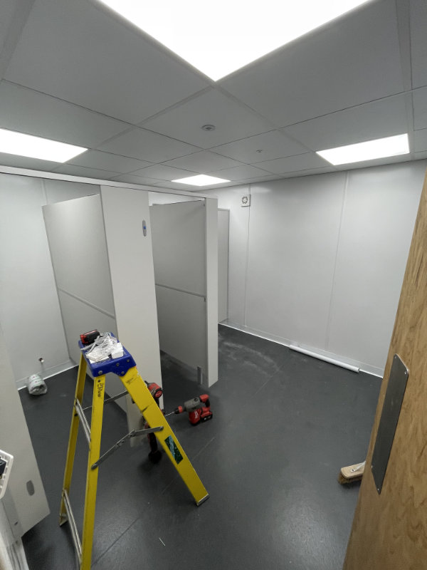 Toilet Refurb For Brooks Bros. Nottingham After Image