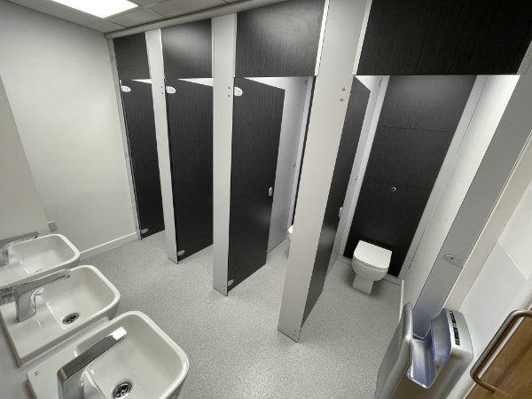 Commercial toilet refurbishment for Golden Bear Image 3