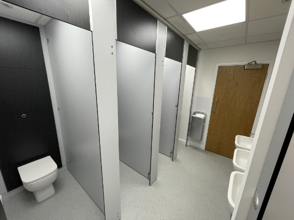 Commercial toilet refurbishment for Golden Bear Image 4