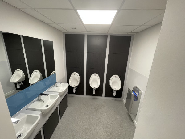 Commercial toilet refurbishment for Golden Bear Image 1