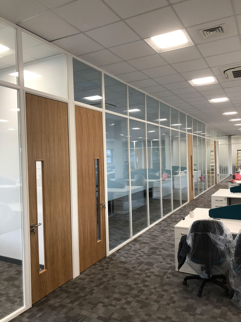 Glass Partition Transformation for Icon Aerospace Image 2