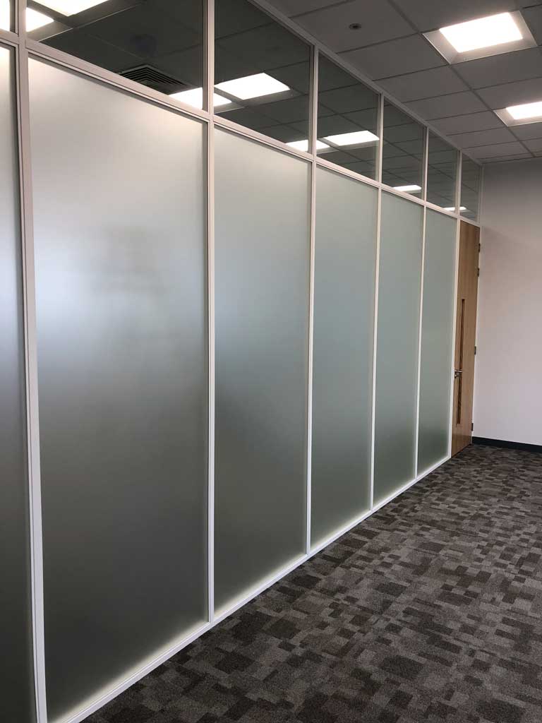Glass Partition Transformation for Icon Aerospace Image 5