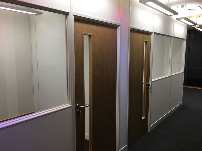 Office Partitions for Minshalls
