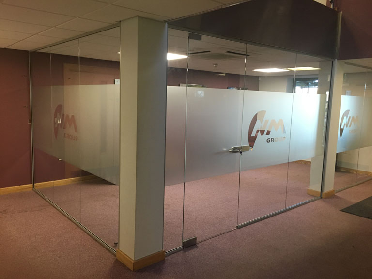 Frameless Glazed Partitions for NM Group Image 2
