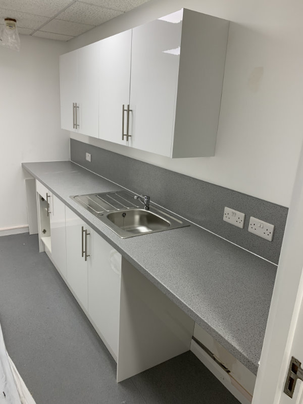 Toilet refurbishment & kitchenette for Supply Technologies Image 3