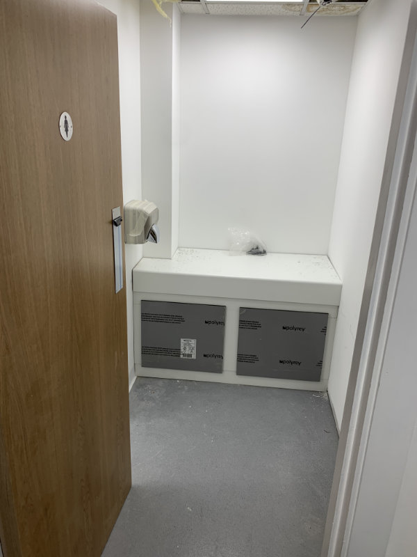 Toilet refurbishment & kitchenette for Supply Technologies Image 4