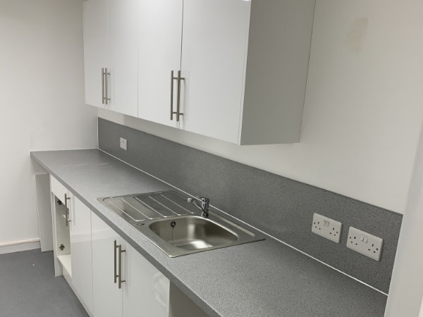 Toilet refurbishment & kitchenette for Supply Technologies