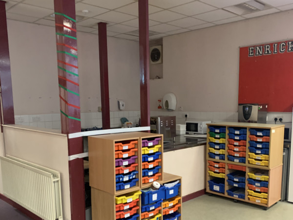 Staffroom & Canteen For Toothill School Before Image