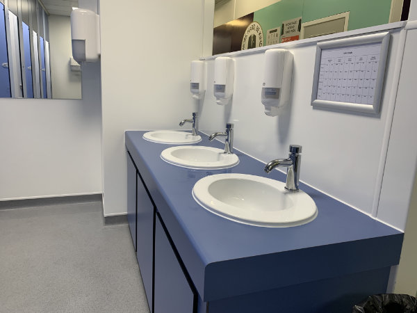 Toothill School Maths Block Toilets - 1