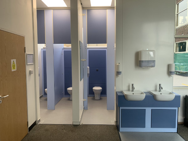 Toothill School Science Block Toilets - 2